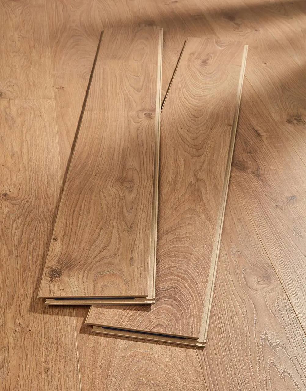Villa Atlas Oak Natural Laminate Flooring - Image 2
